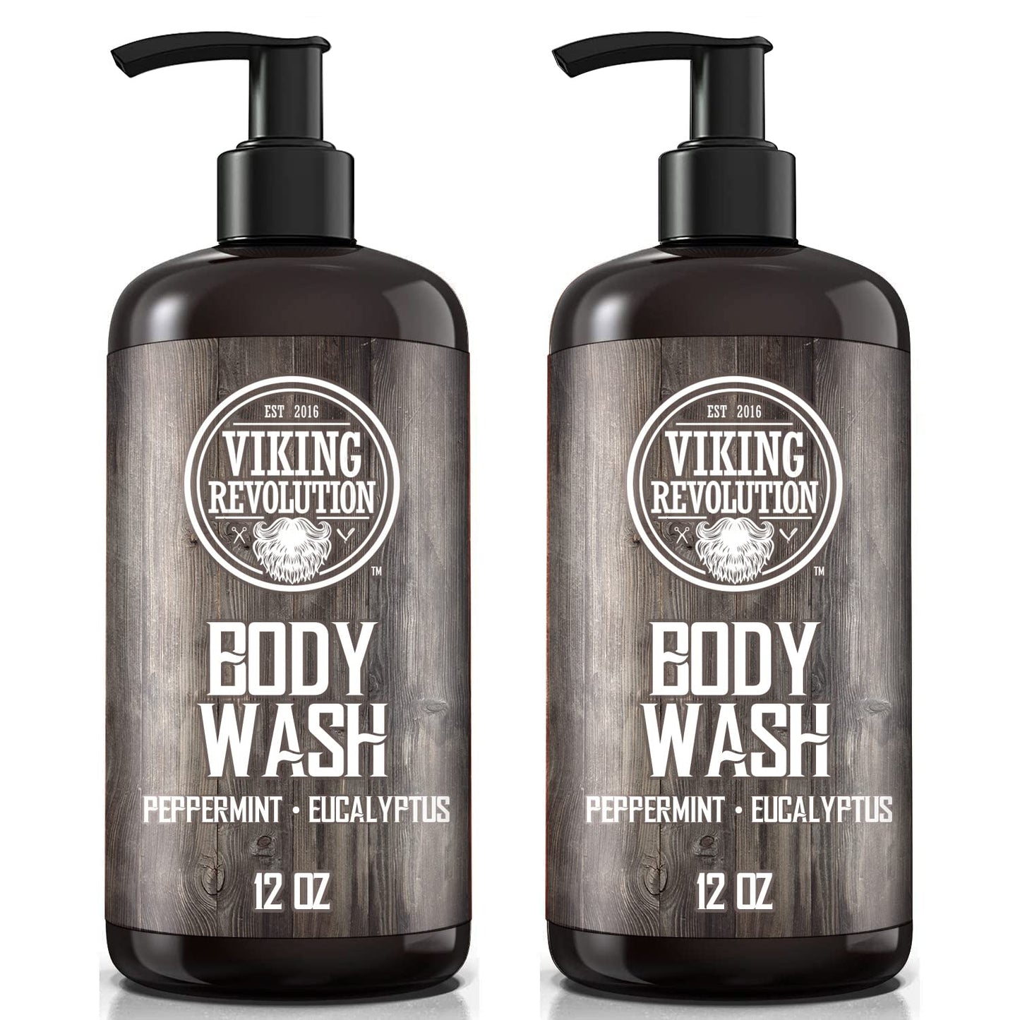 Peppermint Eucalyptus Body Wash - 2 Pack