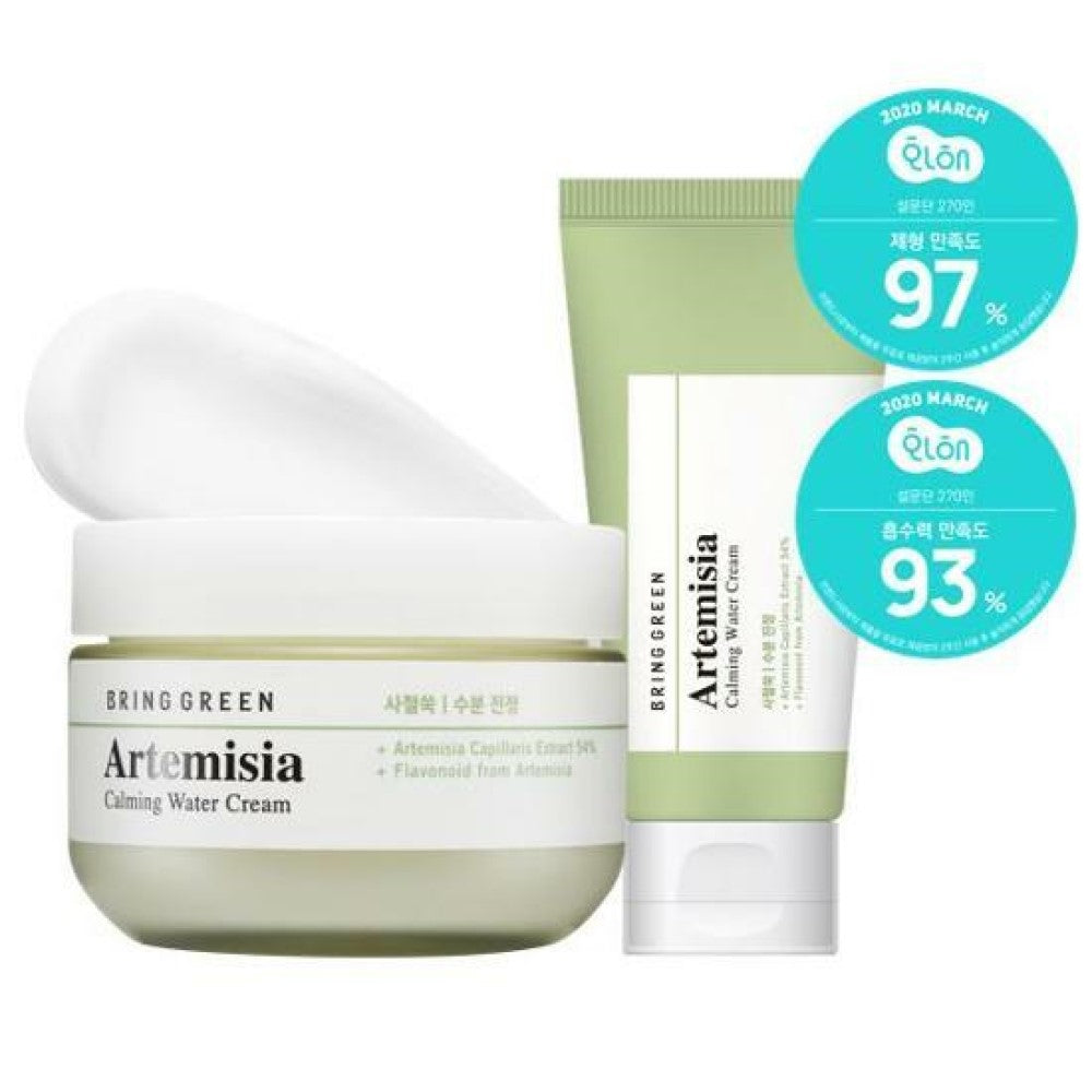 BRING GREEN Artemisia Calming Water Cream 2.53 fl. oz. X 2EA