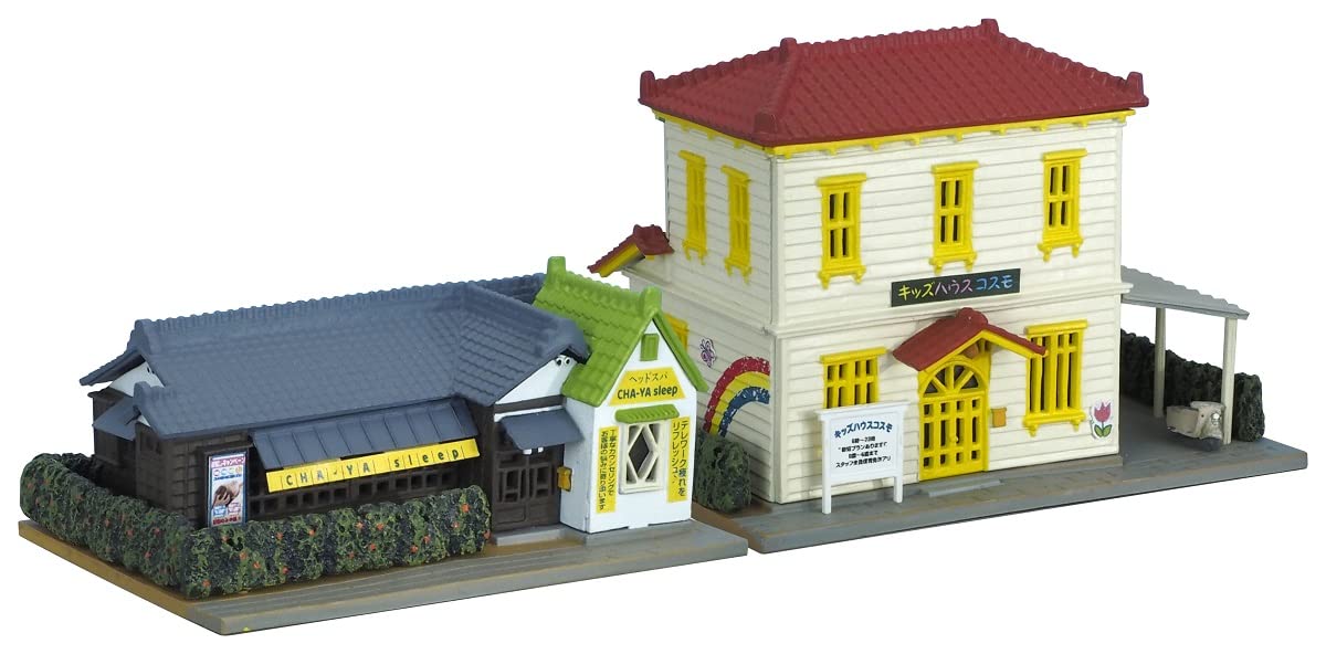 TOMYTEC Building 109-4 Head Spa & Kids House N Scale