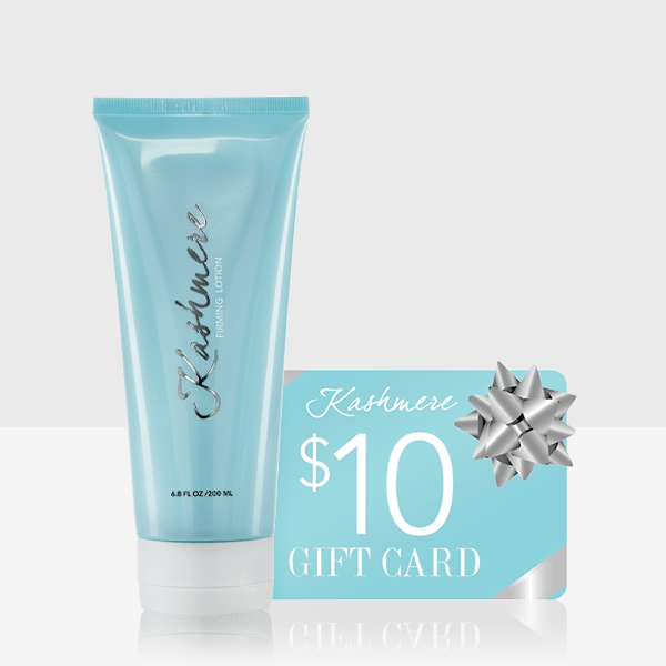50% Off Firming Lotion & FREE $10 Gift Card