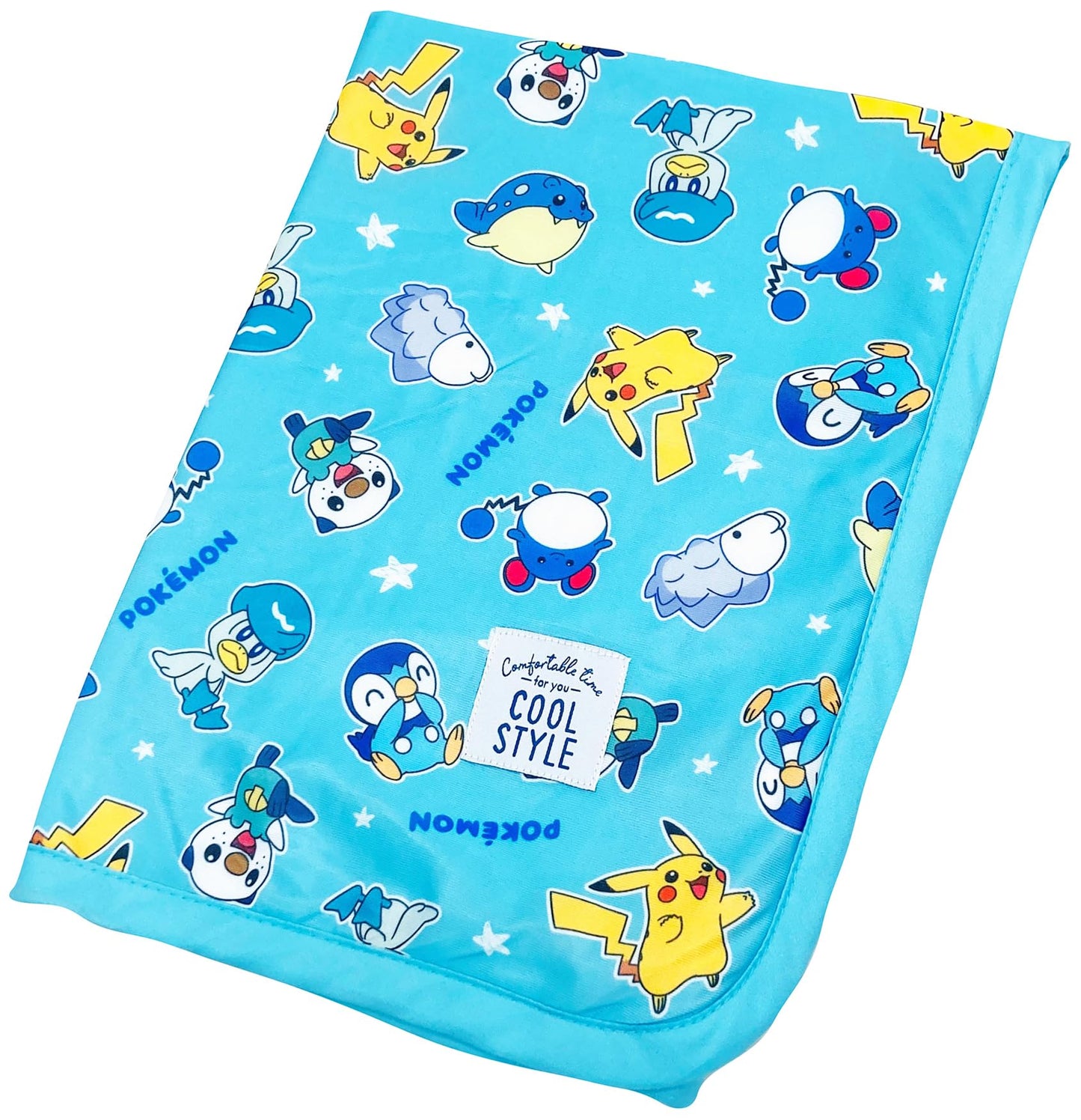 Killer Pokemon Cooling Lap Blanket 70x100cm Pikachu Blue