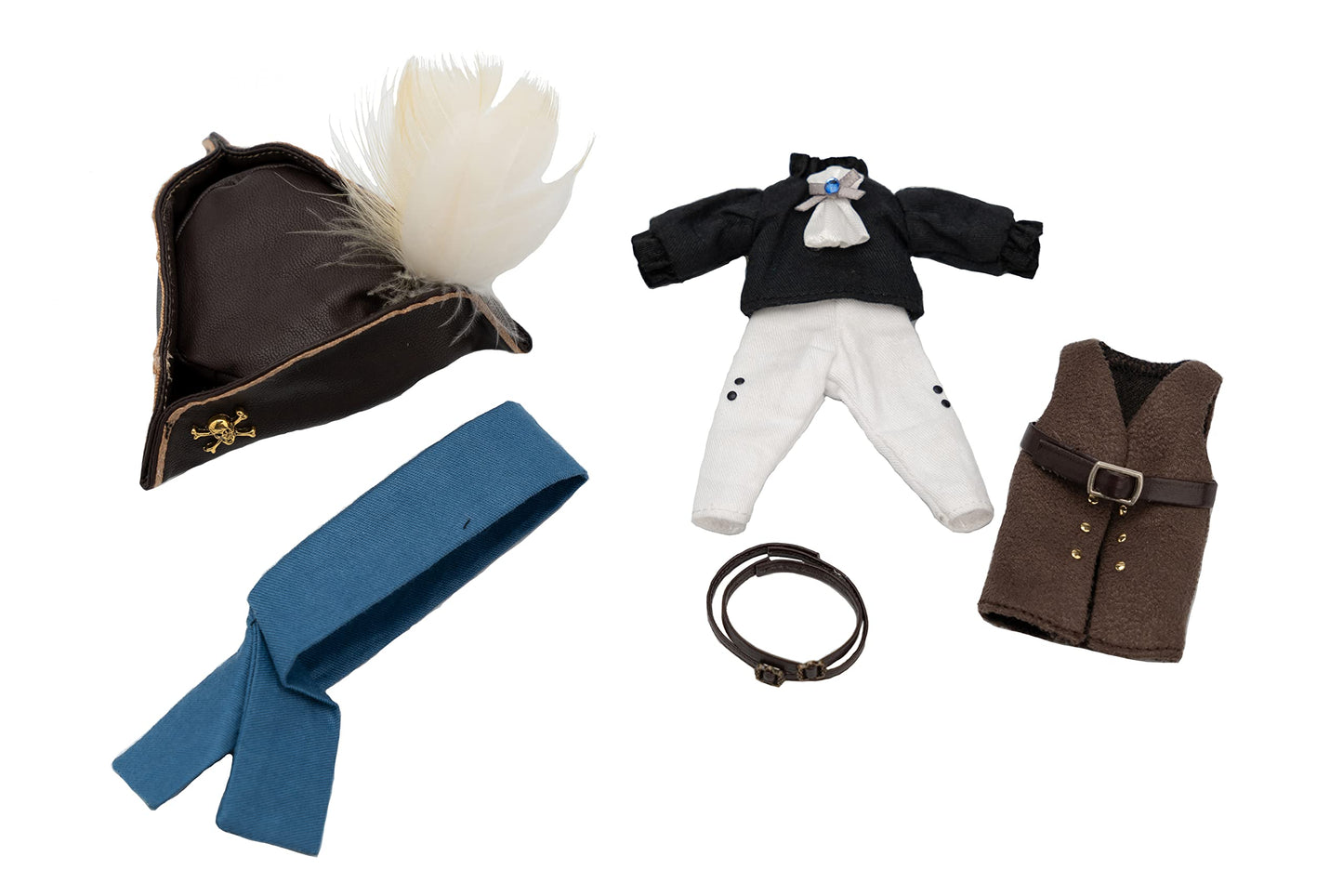 Genesis Piccodo Action Doll Body8 Plus Pirate Style Doll Clothes Set Captain Ver. (Japan).