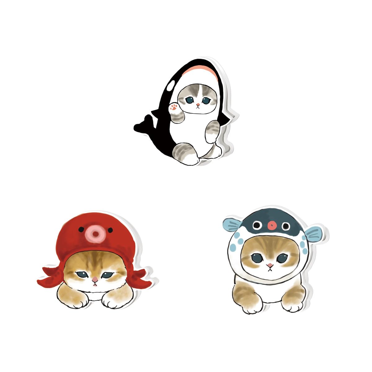 Bandai Pitacot Mofusand 14Pcs Candy Toy Box