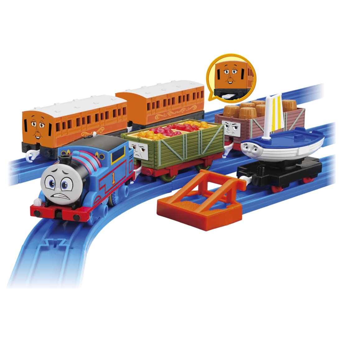 Takara Tomy Plarail Thomas Train Toy Set With Annie & Clarabel - Japan - 3+ Years