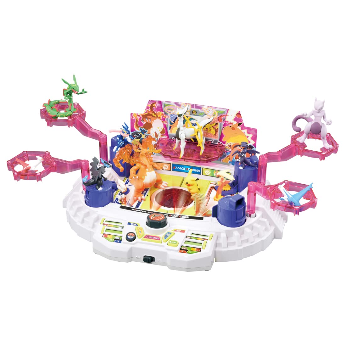 Takara Tomy Pokémon Moncolle Fierce Battle! Attack Stadium Pokemon Toys Ages 4 And Up Toy Safety Standard Passed St Mark Certified Pokemon Takara Tomy