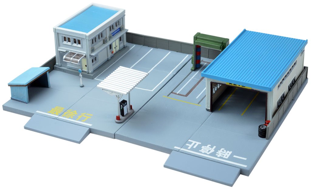 Tomytec Geocolle 145 Bus Office Set Diorama