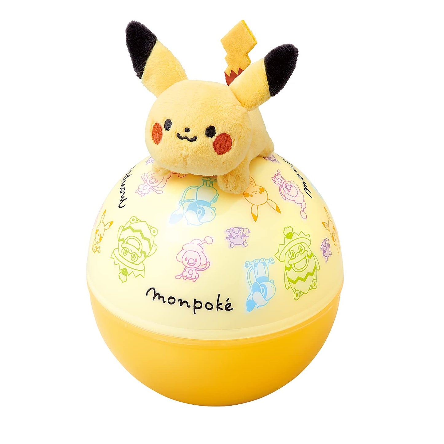 Toyroyal Mompoke Lowry Chime Pikachu Pokemon Rising Baby Doll Rattle Removable Hand Washable Japan