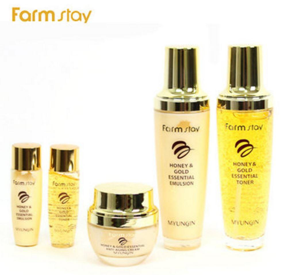 Farmstay Honey & Gold Skin Cream Set