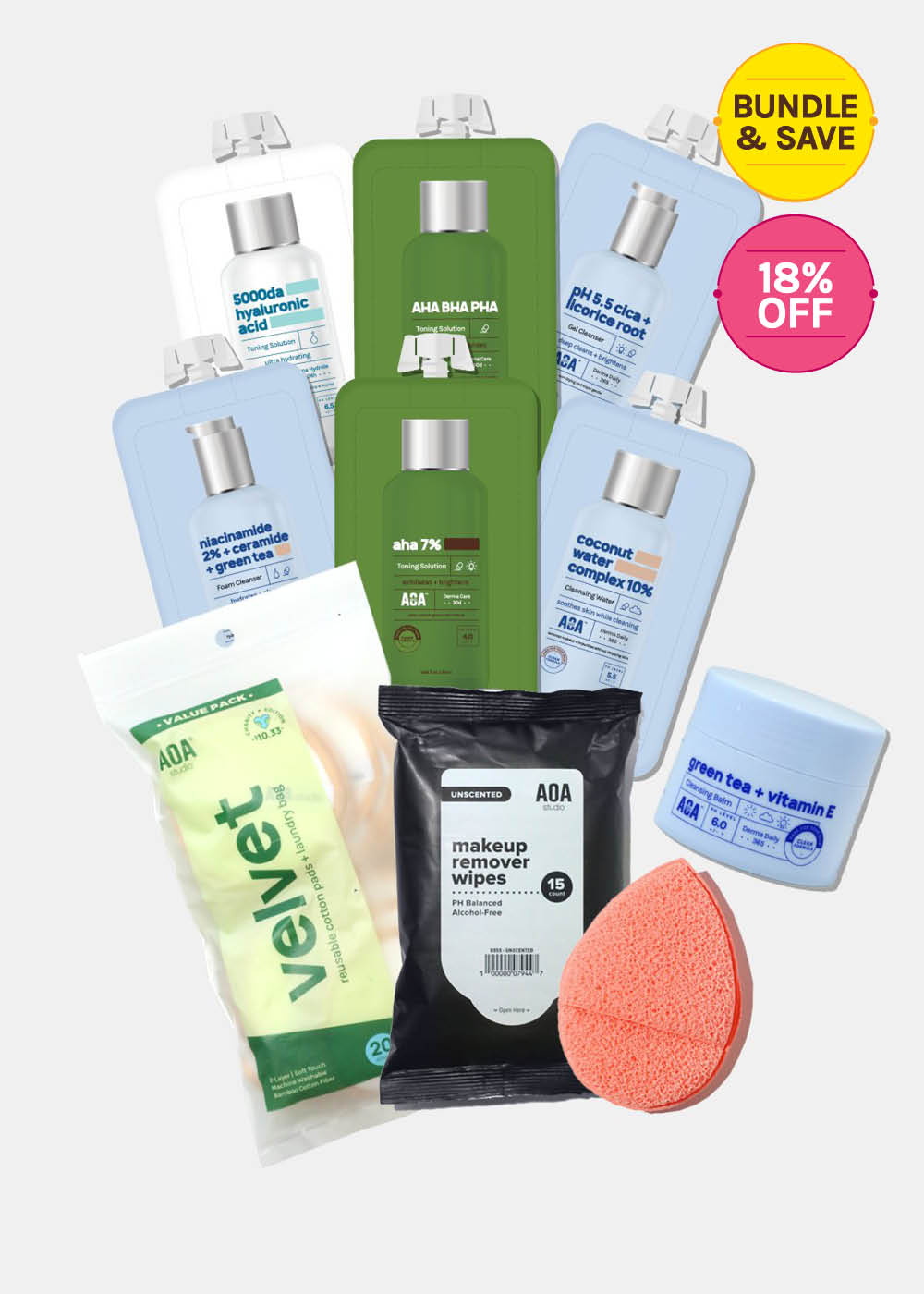 AOA Skin Cleansing & Toning Kit