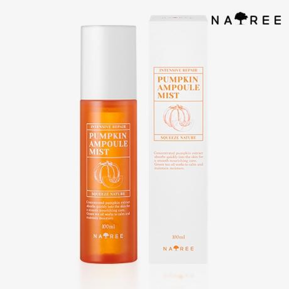 Natree Intensive Repair Pumpkin Ampoule Mist 100ml (buy 1 get 1 free)