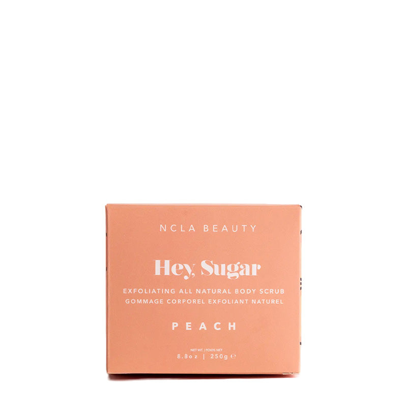NCLA BEAUTY | Hey, Sugar Peach Body Scrub