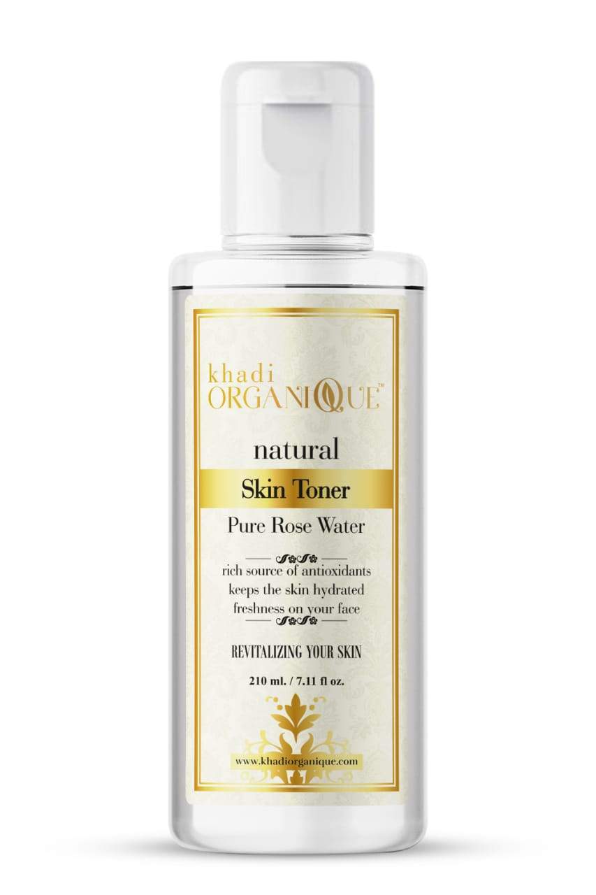 KHADI ORGANIQUE Pure Rose Water Skin Toner