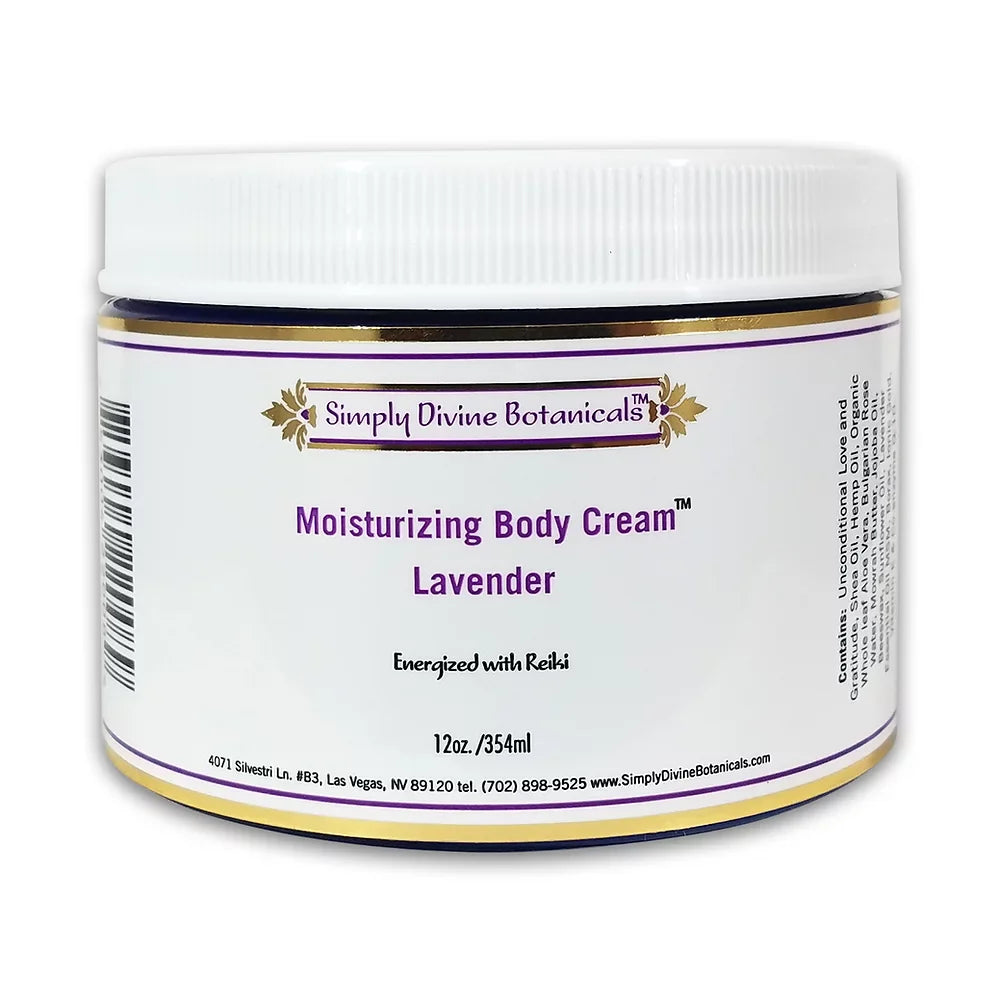 Simply DIvine Botanicals Moisturizing Body Cream Lavender