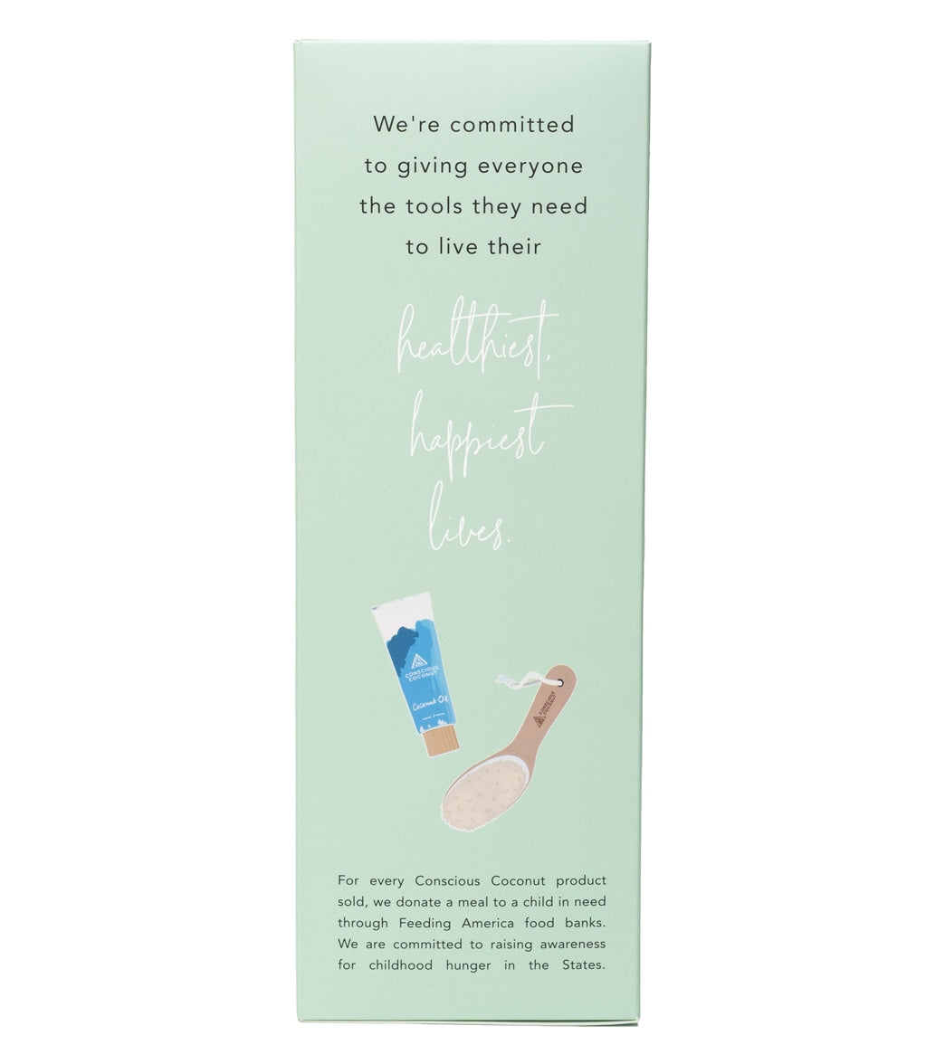 Conscious Coconut Travel Dry Brush Bundle