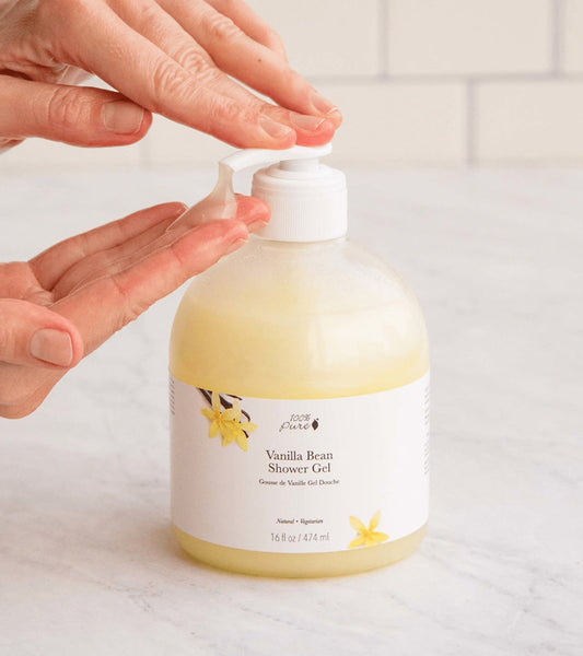 100% Pure Vanilla Bean Shower Gel 16oz