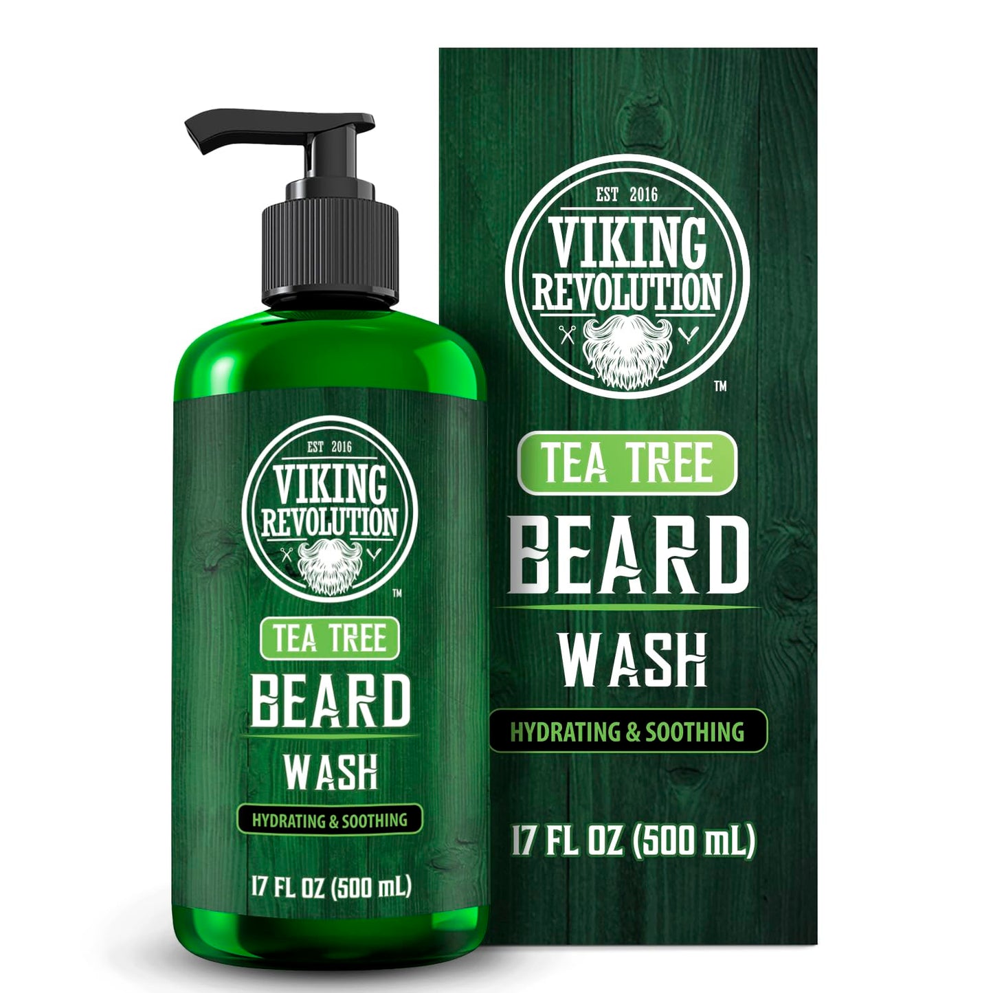 Tea Tree Beard Wash 17 oz