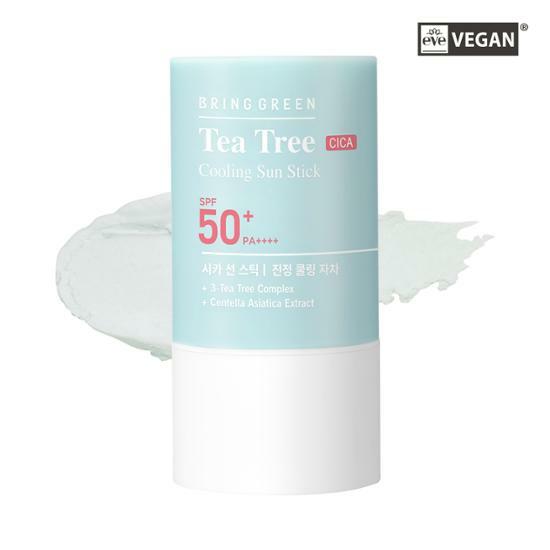 BRING GREEN Tea Tree Cica Cooling Sun Stick 22g