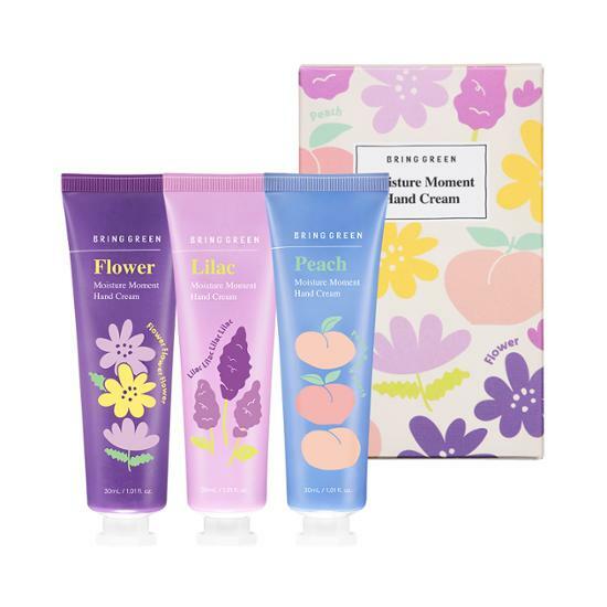 BRING GREEN Moisture Moment Hand Cream Trio Set (30mL*3ea)