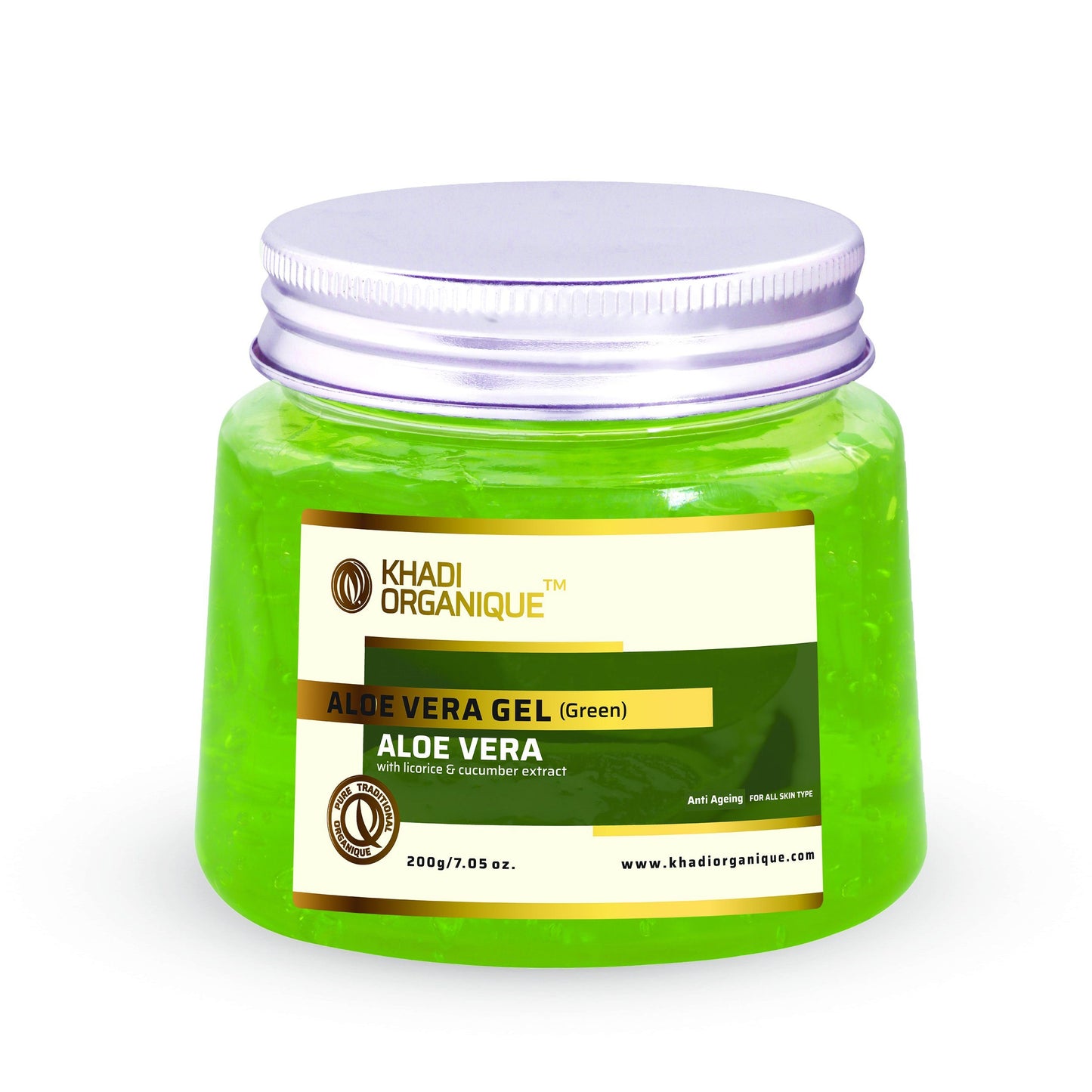 KHADI ORGANIQUE Aloe Vera Gel (green)