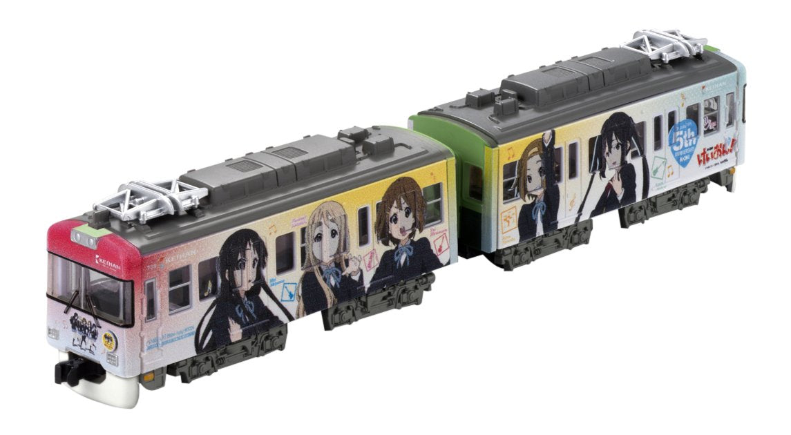 BANDAI B-Train Shorty Keihan Type 700 K-On! 5Th Anniversary 2 Cars Set N Scale