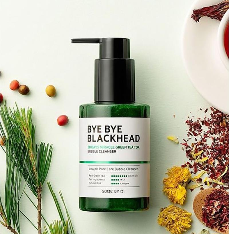 [SOMEBYMI] Bye Bye Blackhead 30 Days Miracle Green Tea Tox Bubble Cleanser