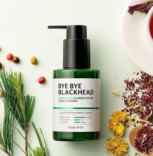 [SOMEBYMI] Bye Bye Blackhead 30 Days Miracle Green Tea Tox Bubble Cleanser