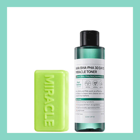 Some By Mi Miracle Pure Set - Soap + Toner