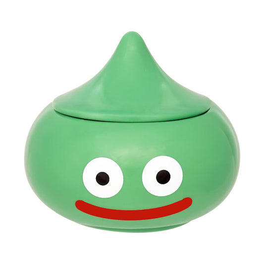 Square Enix Dragon Quest Smile Slime Small Bowl With Lid Lime Slime - Japanese Small Bowls