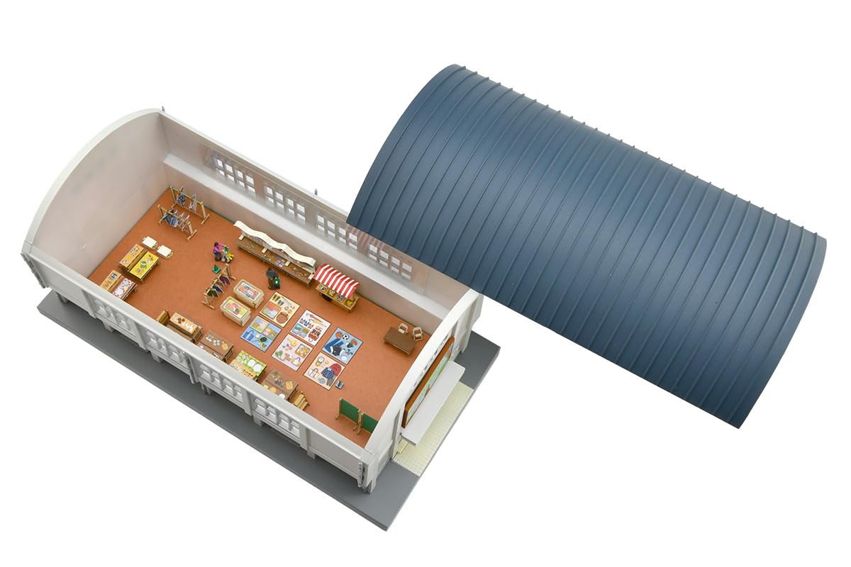 Tomytec Eco-Lake Md02 Micro Dollhouse Citizen Bazaar Diorama Supplies - Japan