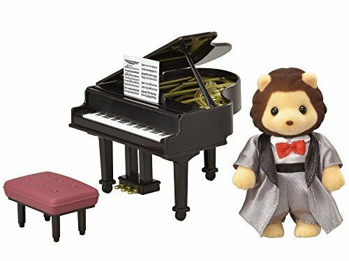 Epoch Sylvanian Families Town Series City Of Concert Set Grand Piano -