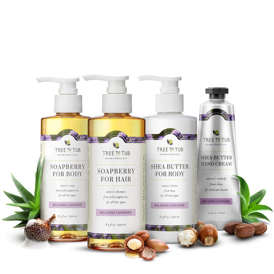 Hydrating Lavender Skincare & Hair Care Set