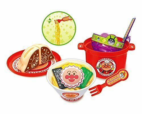 Joy Palette Chatcha'! Anpanman Ramen Set In Anpanman Hot Water Cut