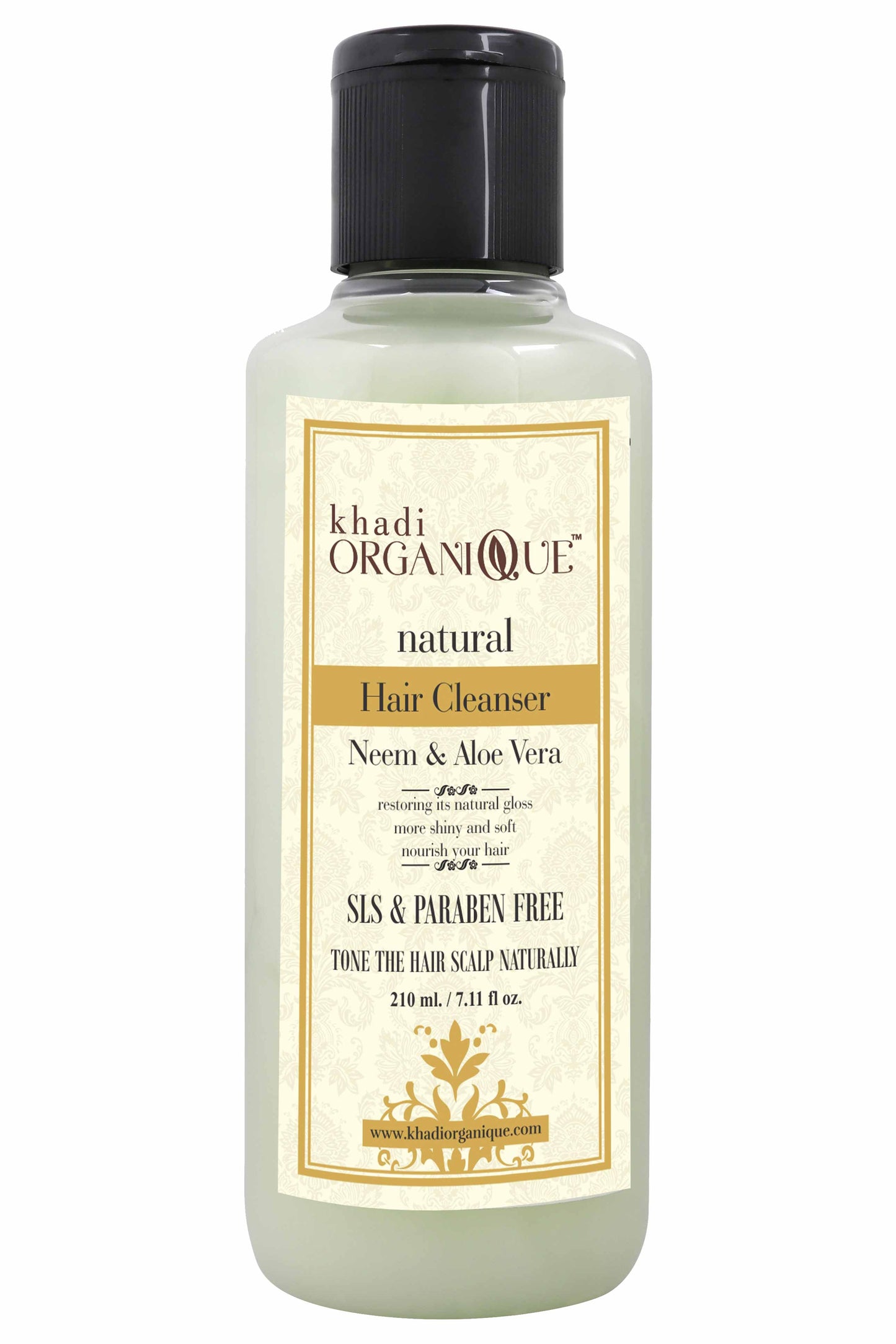 KHADI ORGANIQUE Neem and aloe vera Hair cleanser