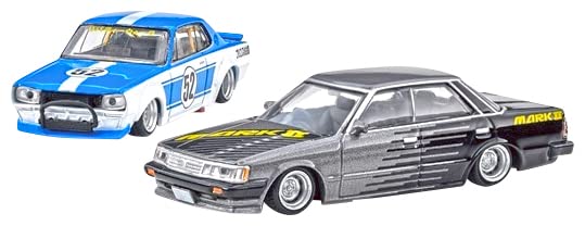 AOSHIMA Grachan Vol.12 Kenbox & Boostgear Custom Lb Works Hakosuka 2Drsp 4 & 71 Mark Ii Sp 4 Set
