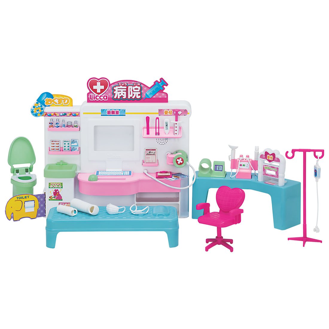 TAKARA TOMY Licca Hospital Set 897262 <Doll Not Included>