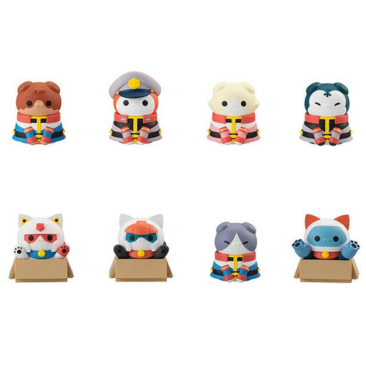 Mega Cat Project Mobile Suit Gundam Mobile Suit Nyandam It&S The Earth Federation Forces Meow! Box With 8 Pieces