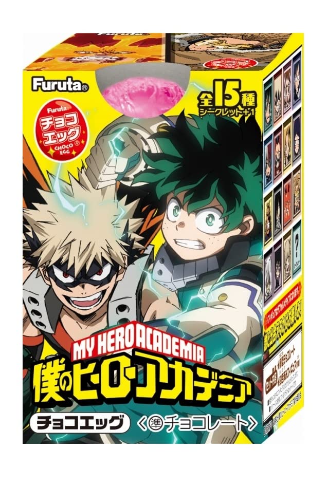 My Hero Academia Choco Egg 10 Pieces 1Box