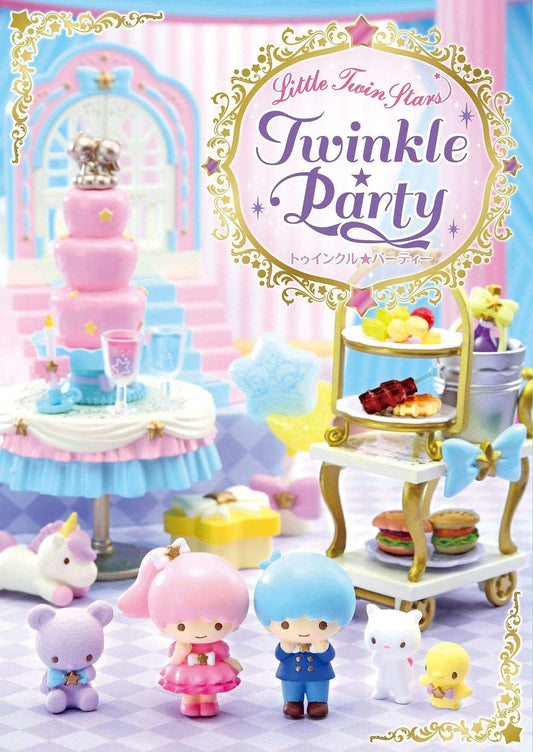 RE-MENT Little Twin Stars Twinkle Party 6 Pcs Box