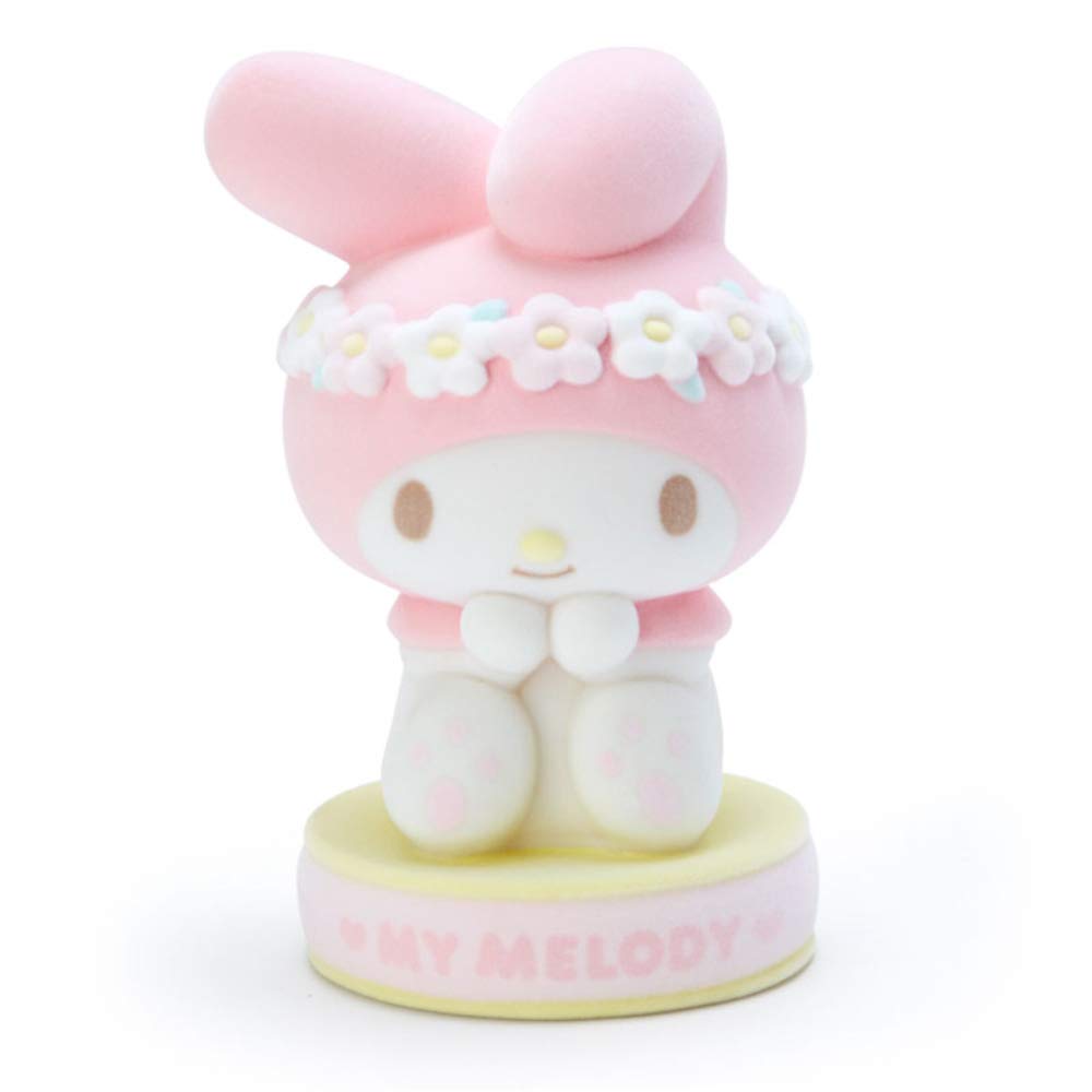 Sanrio My Melody Flocky Coin Bank Soft Vinyl