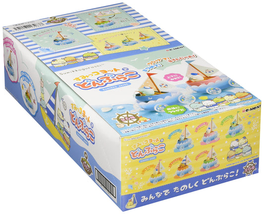 RE-MENT Sumikko Gurashi Tumbling On The Yacht 6 Pcs Box