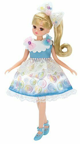 Takara Tomy Licca Chan Doll Ld-06 Rainbow Color Bubble Dress
