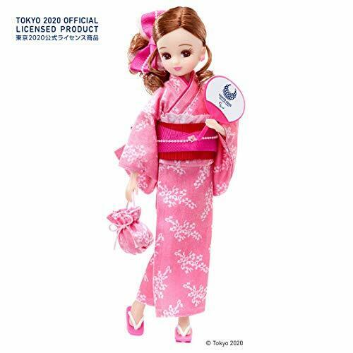 Takara Tomy Licca-chan Doll Yukata Tokyo 2020 Paralympic Emblem