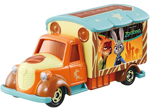 Takara Tomy Tomica Disney Motors Good Day Carry Zootopia Truck