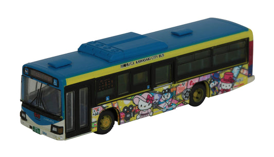 TOMYTEC Bus Collection Kawasaki Norufin X Hello Kitty Movie Town N Scale
