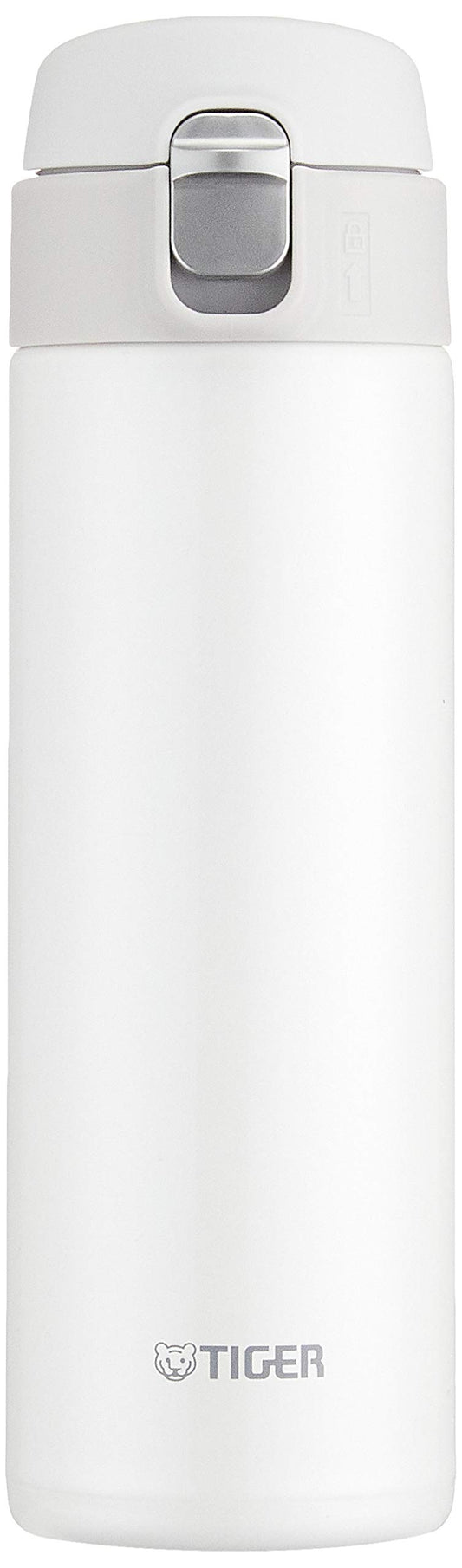 Tiger Mmj-A482-Wj  Thermos White Stainless Mini Bottle 480ml Japanese Vacuum Water Bottles