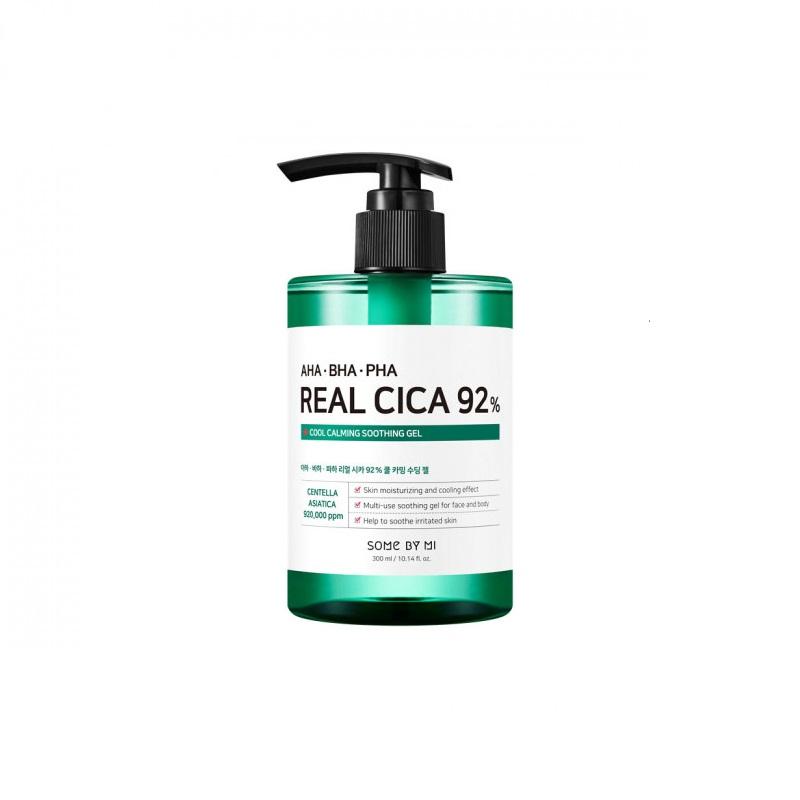 SOME BY MI -AHA, BHA, PHA Real Cica 92% Cool Calming Soothing Gel