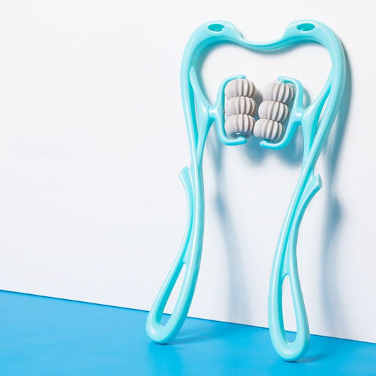 Revitalize with our Six-wheel Neck Massager: adjustable intensity, targeting tension for a rejuvenating and soothing experience. image 2