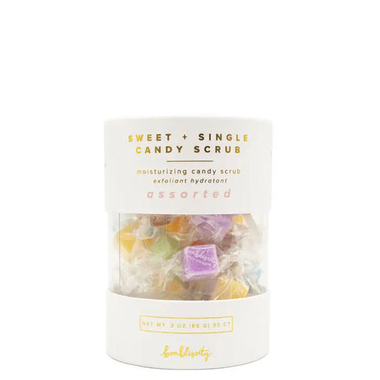 BONBLISSITY | Sweet + Single Assorted Candy Scrubs