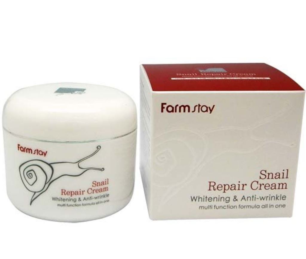 Farmstay Snail Repair Cream 100ml + Free Collagen Cleansing Tissue