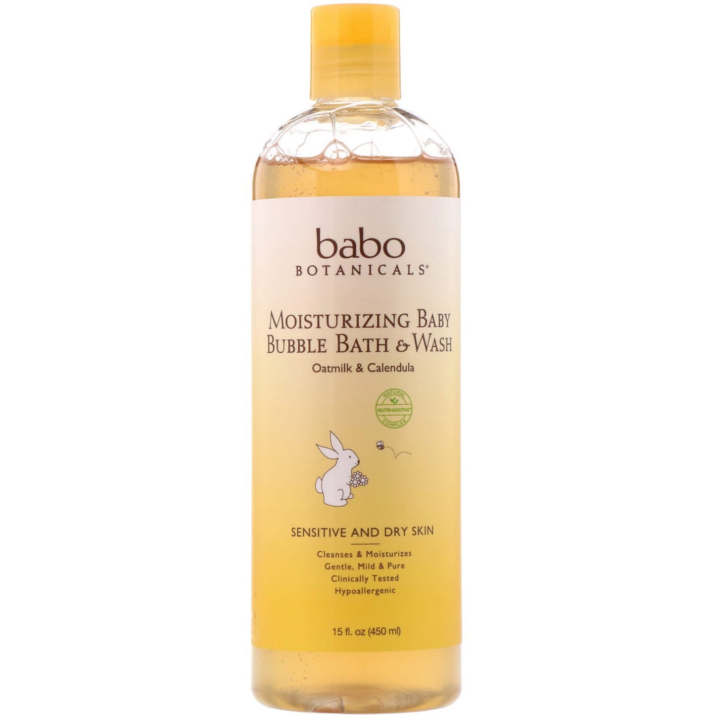 BABO BOTANICALS l Moisturizing Baby Bubble Bath & Wash